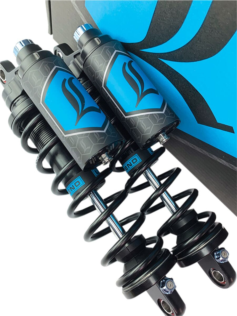 Legend Suspension Legend REVO ARC Piggyback Coil Suspension for XL Models Shock Absorber Black Rear Pair