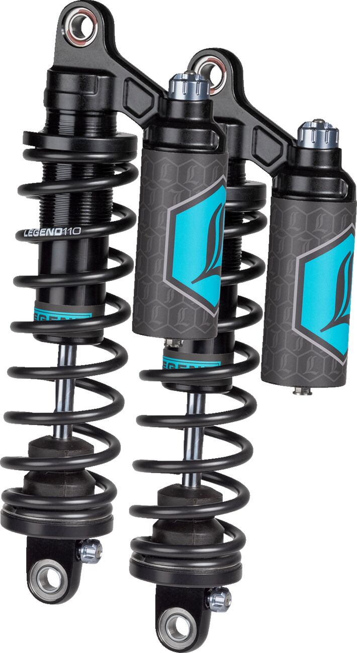 Legend Suspension Legend REVO ARC Piggyback Coil Suspension for XL Models Shock Absorber Black Rear Pair