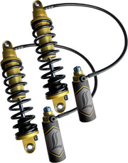 Legend Suspension REVO ARC Remote Reservoir FL Coil Suspension Shock Absorber Gold Rear Pair