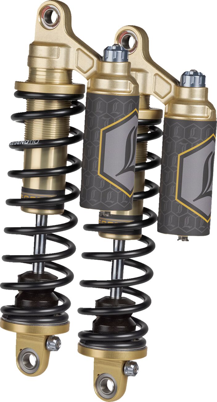 Legend Suspension Legend REVO ARC Piggyback Coil Suspension for XL Models Shock Absorber Gold Rear Pair
