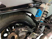 Legend Suspension Legend REVO ARC Piggyback Coil Suspension for FXD Models Shock Absorber Clear Rear Pair