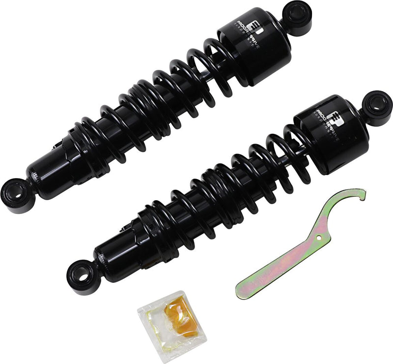 Progressive Suspension Black 13.5 in. 412 Series Shocks for 1999-2017 Harley-Davidson Dyna Motorcycles