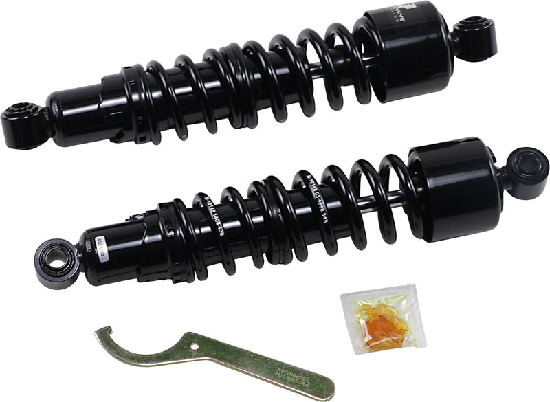Progressive Suspension Black 13.5 in. Heavy Duty 412 Series Shocks for 1999-2017 Harley-Davidson Dyna Motorcycles