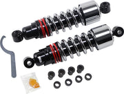 Burly Brand Slammer Plus Shock Kit In Chrome For Harley-Davidson 1991-2017 Dyna Motorcycles