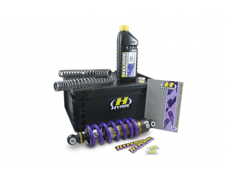 Hyperpro Streetbox for 2014-2017 YAMAHA MT-07 Suspension Kit Purple Front Rear #SB-YA07-5AEH