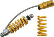 Ohlins STX Piggyback S36 Mini Shock for 2021-2026 HONDA MSX 125 ABS Shock Absorber Chrome Yellow Rear Coilover Monotube Steel #HO 047