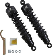 Progressive Suspension 412 Series Shocks for 2016-2024 TRIUMPH Shock Absorber Black Steel Pair