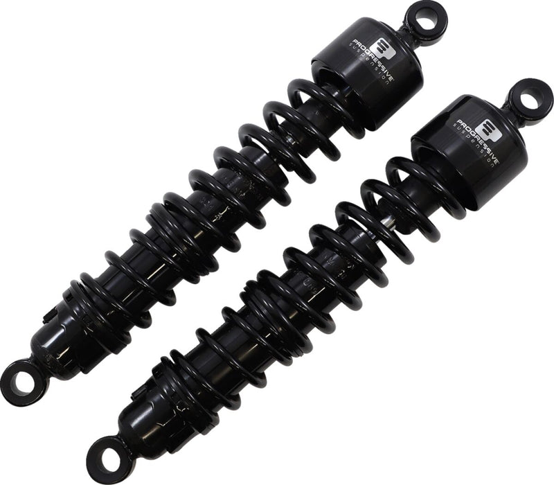 Progressive Suspension 412 Series Shocks for 2016-2020 TRIUMPH Shock Absorber Black Steel Pair