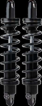 Legend Suspension REVO Trike Coil Suspension for 2017-2025 Harley-Davidson Revo-A Shock Absorber Anodised Black Rear Coilover Twin-Tube Billet Alum... #1310-2312