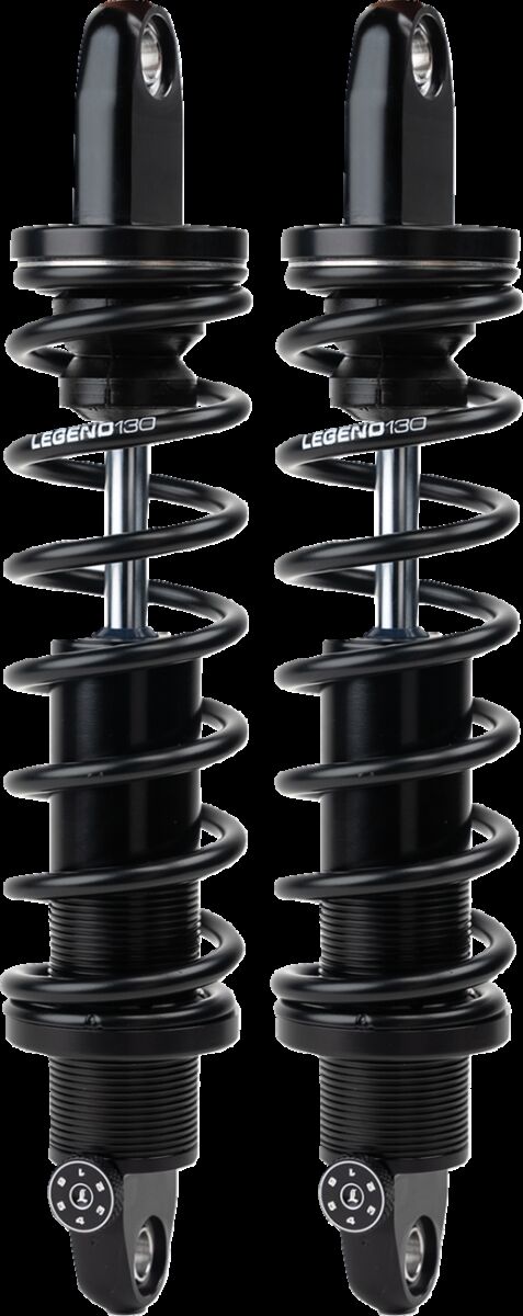 Legend Suspension REVO Trike Coil Suspension for 2017-2025 Harley-Davidson Revo-A Shock Absorber Anodised Black Rear Coilover Twin-Tube Billet Alum... #1310-2312