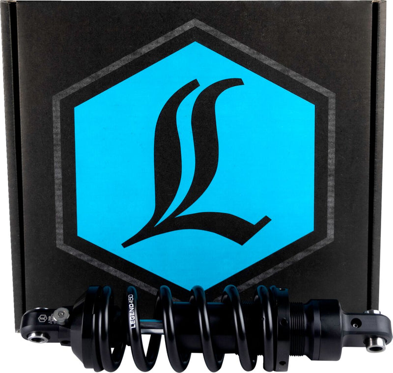 Legend Suspension REVO-A Adjustable M-Eight Softail Coil Suspension for 2018-2024 Harley-Davidson Shock Absorber Anodised Black Rear Coilover Monot... #1310-2313