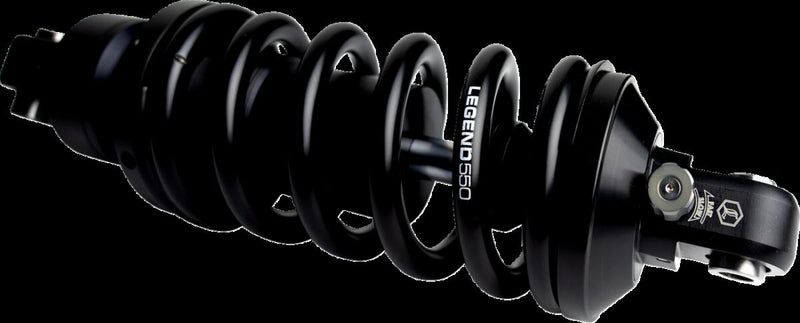 Legend Suspension REVO-A Adjustable M-Eight Softail Coil Suspension for 2018-2024 Harley-Davidson Shock Absorber Anodised Black Rear Coilover Monot...