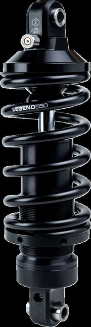 Legend Suspension REVO-A Adjustable M-Eight Softail Coil Suspension for 2018-2024 Harley-Davidson Shock Absorber Anodised Black Rear Coilover Monot...