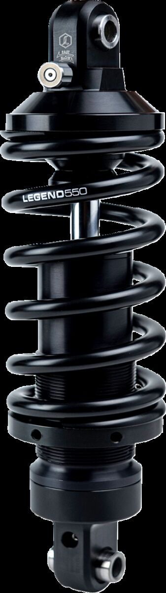 Legend Suspension REVO-A Adjustable M-Eight Softail Coil Suspension for 2018-2024 Harley-Davidson Shock Absorber Anodised Black Rear Coilover Monot...