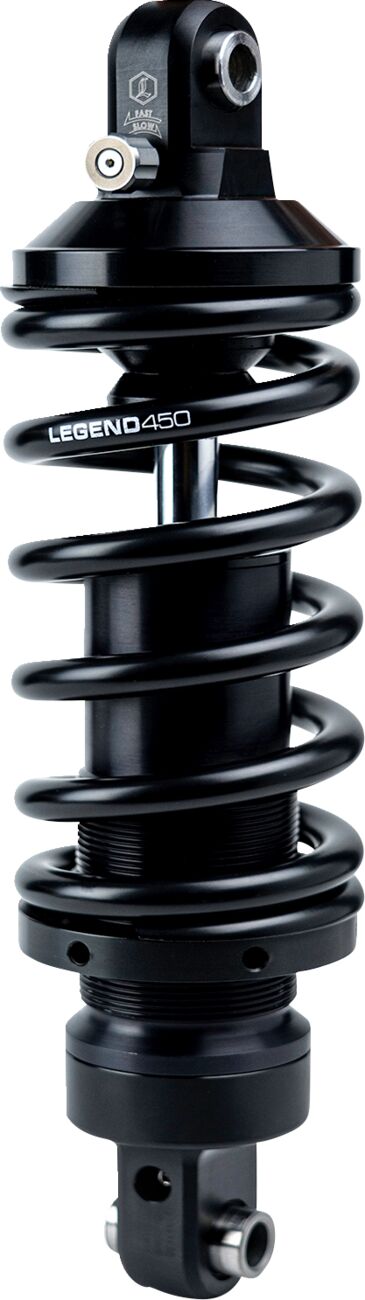 Legend Suspension REVO-A Adjustable M-Eight Softail Coil Suspension for 2018-2024 Harley-Davidson Shock Absorber Anodised Black Rear Coilover Monot...