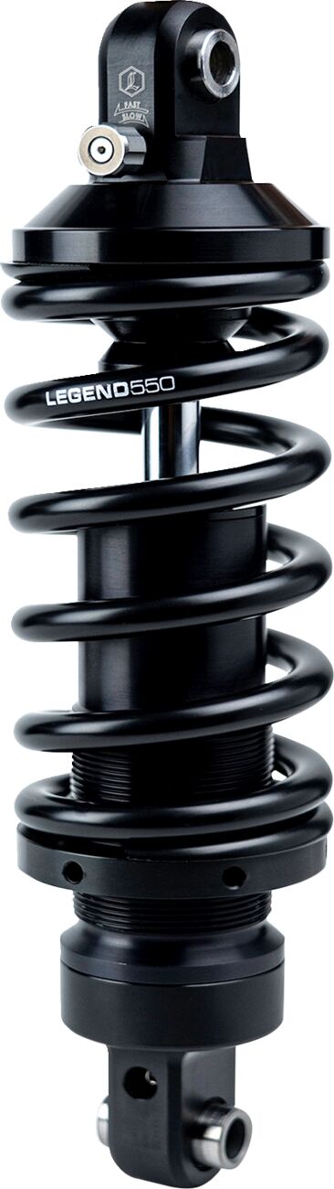 Legend Suspension REVO-A Adjustable M-Eight Softail Coil Suspension for 2018-2024 Harley-Davidson Shock Absorber Anodised Black Rear Coilover Monot... #1310-2316