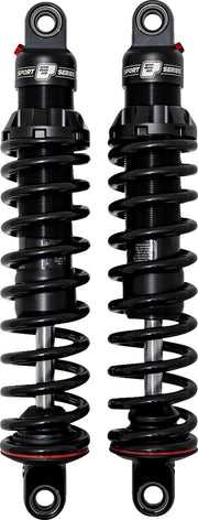 Progressive Suspension 494 Sport Series Shocks for 2006-2017 Harley-Davidson Shock Absorber Black Bearing Pair