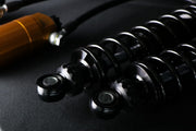 Ohlins STX 36 Blackline Twin Shock Absorber 310.5mm With Golden Reservoirs For Harley-Davidson 2014-2024 Touring Models