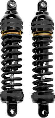 Progressive Suspension 944 Ultra Low Shocks for 1980, 1983-2025 Harley-Davidson 944 FST Shock Absorber Black Gold Coilover Monotube Aluminium Pair