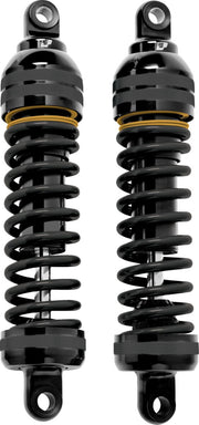 Progressive Suspension 944 Ultra Low Shocks for 1980, 1983-2025 Harley-Davidson 944 FST Shock Absorber Black Gold Coilover Monotube Aluminium Pair
