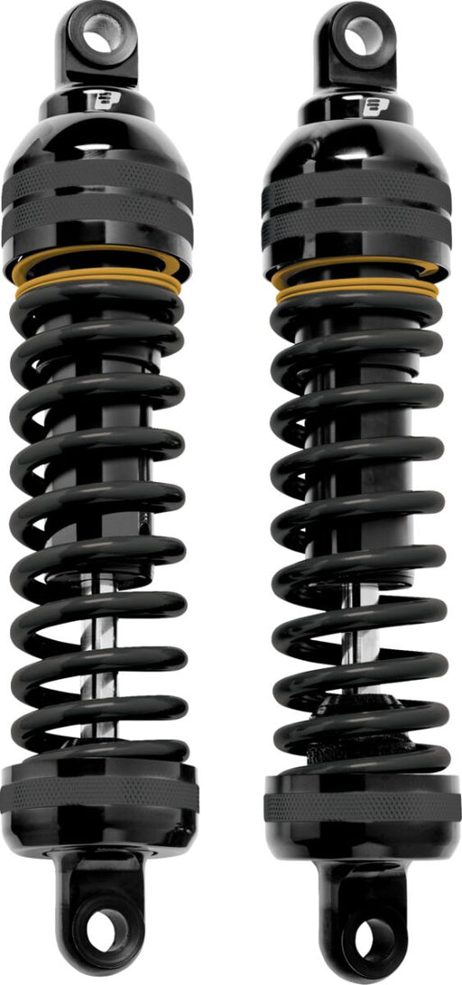 Progressive Suspension 944 Ultra Low Shocks for 1980, 1983-2025 Harley-Davidson 944 FST Shock Absorber Black Gold Coilover Monotube Aluminium Pair
