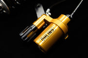 Ohlins SHOCK STX for 2018-2024 Harley-Davidson Suspension Kit Black Silver Rear Coilover Monotube Hard Anodised Machined Aluminium Pair