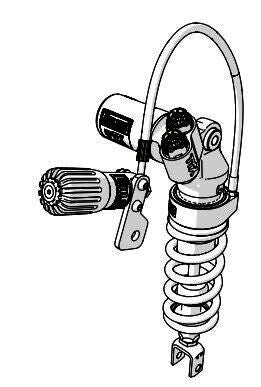 Ohlins SHOCK ABSORBER TTX FLOW for 2013-2024 KAWASAKI ZX-6 R 636 Suspension Kit Rear Pair