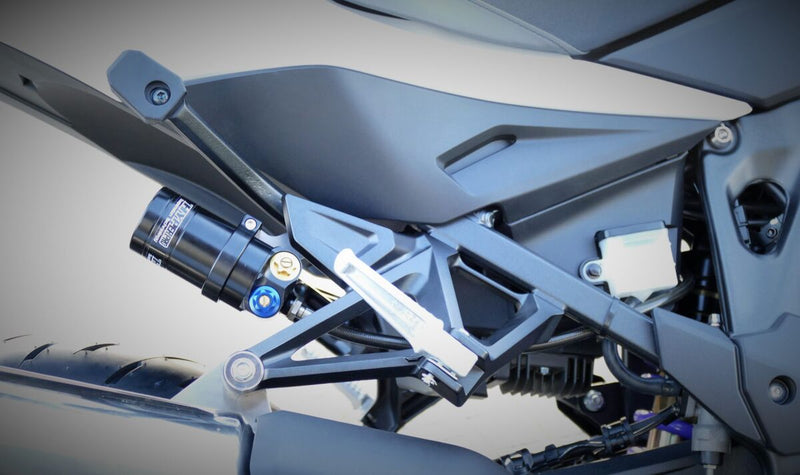 Hyperpro REAR SHOCK FULL ADJ Suspension Kit Black Purple Fully Adjustable #HO11-1ADSXP