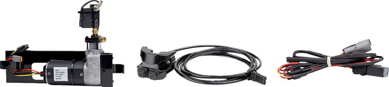 Legend Suspension Air-A Adjustable FL Air Suspension Shock Absorber Anodised Black Rear Air Twin-Tube Aramid Fibre Billet Aluminium Pair