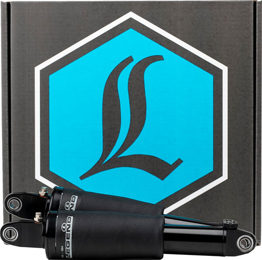 Legend Suspension AIR-A Suspension For M-Eight Trike for 2015-2025 Harley-Davidson Shock Absorber Anodised Black Rear Air Twin-Tube Aramid Fibre Bi...
