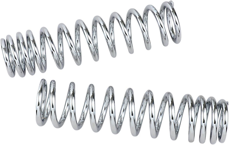 Progressive Suspension Shock Springs for 12-Series & 412-Series 12 Series Chrome Rear Pair