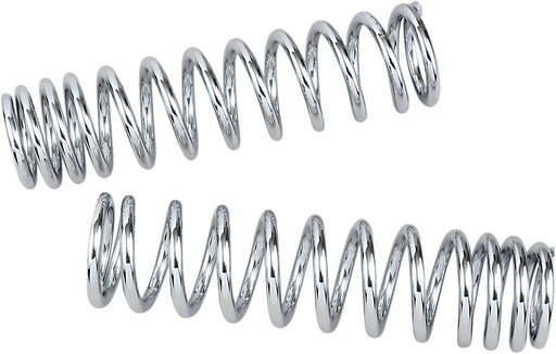 Progressive Suspension Shock Springs for 12-Series & 412-Series 12 Series Chrome Rear Pair