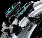 Legend Suspension REVO ARC Billet Remote Reservoir External Mounts for 2014-2025 Harley-Davidson Mounting Kit Anodised Black Billet Aluminium
