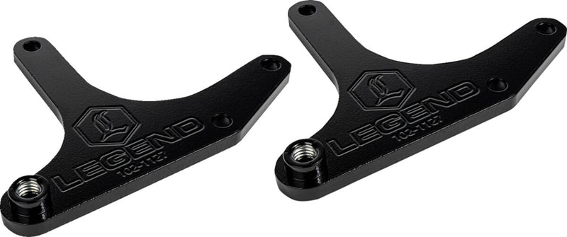 Legend Suspension M8 Trike Rear Lift Kit for 2017-2025 Harley-Davidson Black Powder-Coated Steel Pair