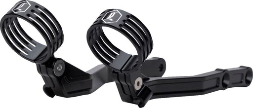 Legend Suspension REVO ARC Billet Remote Reservoir External Mounts for 2014-2025 Harley-Davidson Mounting Kit Black Pair