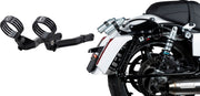 Legend Suspension REVO ARC Billet Remote Reservoir External Mounts for 2014-2025 Harley-Davidson Mounting Kit Black Pair