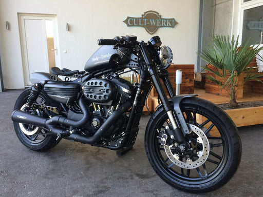 Cult Werk Front Fender Sportster for 1978-1985, 2002-2020 Harley-Davidson Roadster Raw Black Each