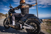 Saddlemen Carbon Fibre Rear Fender For M8 Softails for 2018-2026 Harley-Davidson Black #CF-818-30-001
