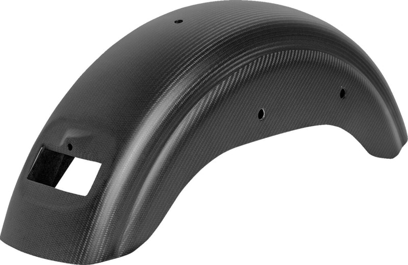 Saddlemen Carbon Fibre Rear Fender For M8 Softails for 2018-2026 Harley-Davidson Black #CF-818-30-001M