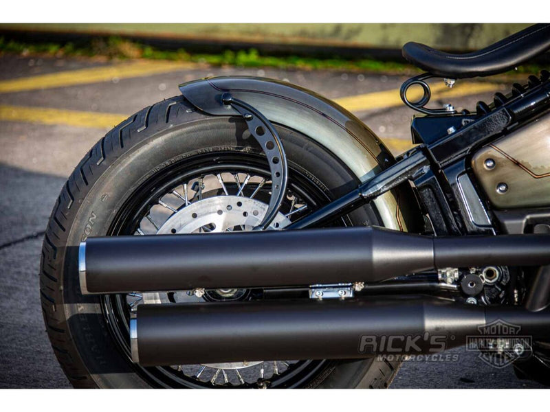 Rick's Motorcycles Rear Fender "Boober" for 2018 Harley-Davidson Raw Replacement Steel Kit