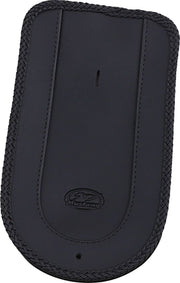 Mustang Seats Fender Bib for Solo Seat for 2006-2010 Harley-Davidson Softail Black Fitment Harley-Davidson #78117