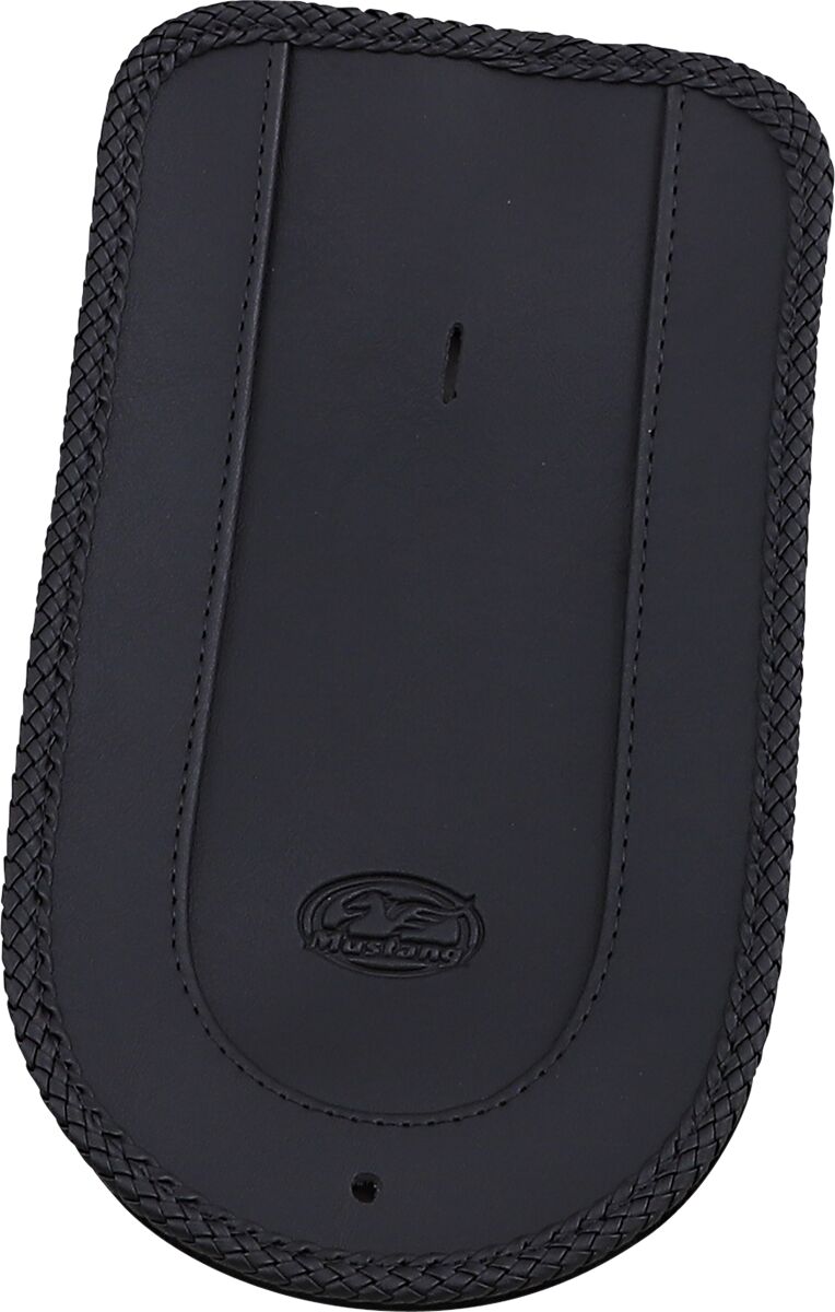 Mustang Seats Fender Bib for Solo Seat for 2006-2010 Harley-Davidson Softail Black Fitment Harley-Davidson #78117