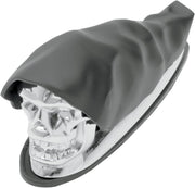 Drag Specialties Shrouded Skull Mudguard Ornament