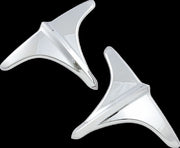 Kuryakyn Leading Edge Rear Fender Accents In Chrome For Harley-Davidson 2009-2023 Trike Models #KUR7217