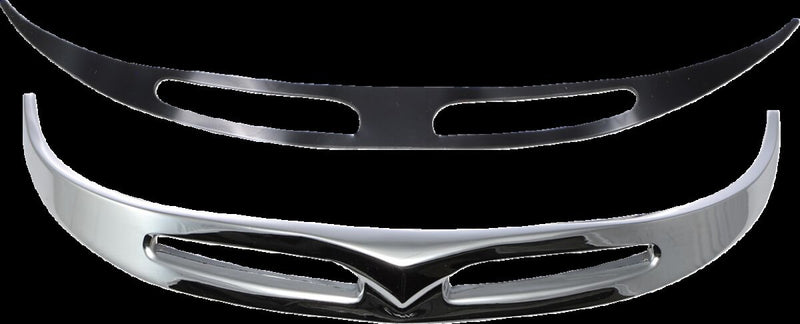 Kuryakyn Leading Edge Front Fender Tip For Harley-Davidson 1990-2017 FLSTF/B Fat Boy Front Fenders