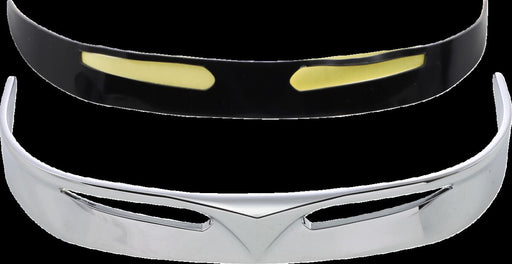 Kuryakyn Trailing Edge Front Fender Tip For Harley-Davidson 1990-2017 FLSTF/B Fat Boy Front Fenders In Chrome