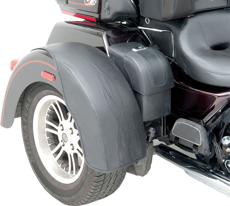 Saddlemen Tattoo Rear Fender Bra Set for 2009-2021 Harley-Davidson Trikes #1414-0014