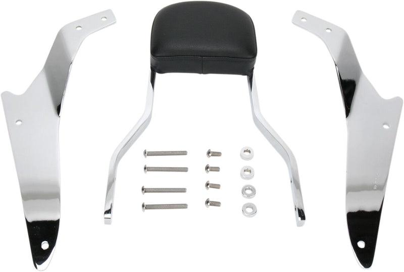 Cobra Square Sissy Bar Kit Chrome Short Steel
