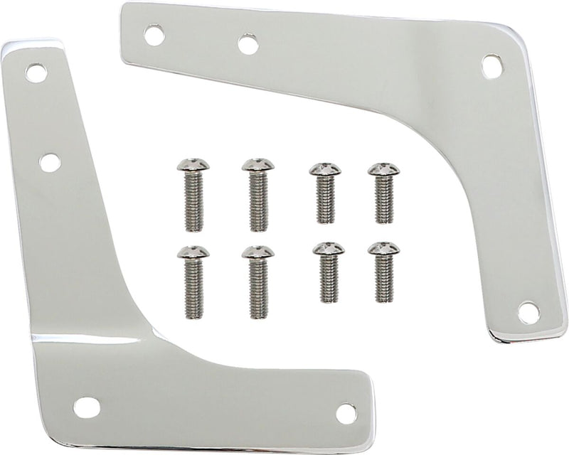 Cobra Round Sissy Bar Kit Chrome Silver Tall Steel