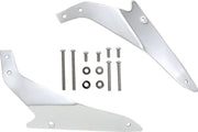 Cobra Round Sissy Bar Kit Chrome Silver Tall Steel